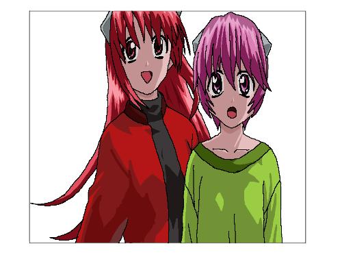 lucy and nana - lucy and nana from elfin lied
