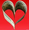 love or money?? - a heart made out of money - but if you had to choose one what would it be??
