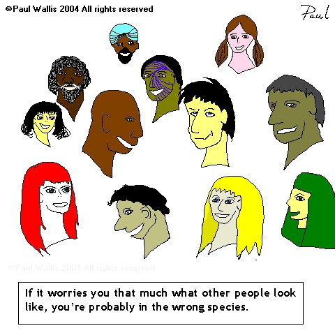 If it worries you that much - Some people breathe, I do social comment. One of my frequent shots at trying to describe the human race.