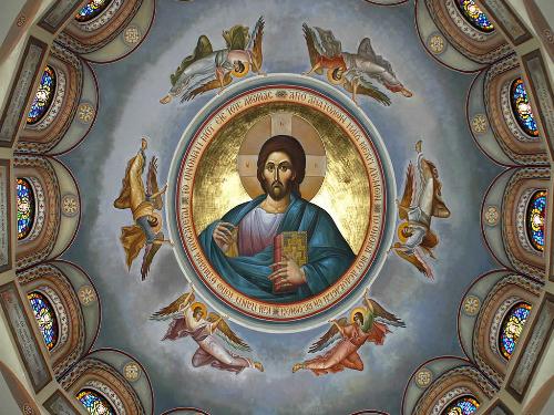 Pantocrator, Saint Barbara Greek Orthodox Church,  - Pantocrator, Saint Barbara Greek Orthodox Church, USA