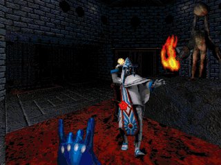 CyberMage: Darklight Awakening - CyberMage: Darklight Awakening http://www.gamespot.com/pc/action/cybermagedarklightawakening/index.html Origin, the other big boys in Texas, have used the canvas of a Doom-like first-person 3-D engine to paint a master work of their own in this comic-book action game.