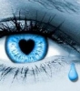 when a picture says so much - this is an avatar that is of a blue eye with a single tear running from it and the pupil is that of a heart.  I have had many ask me to explain it to them and my reasons for using it.  I am a blue eyes woman so I think that part explains itself.  The pupil for me represents the love of my life, my husband. As you notice though, there is also the teardrop. I've been seperated from him far longer than ever dreamed and it represents my pain. I know some may understand and others not, but we each take in life what we are meant to.  Blessings all...