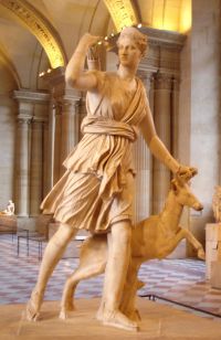 artemis - Artemis was worshipped almost everywhere in Greece. She is the goddess of the hunt and the wild.