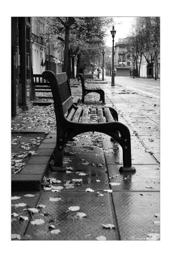 Relax - A bench on the roadside...