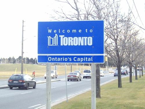 welcome to Toronto - come one come all to T.O!
