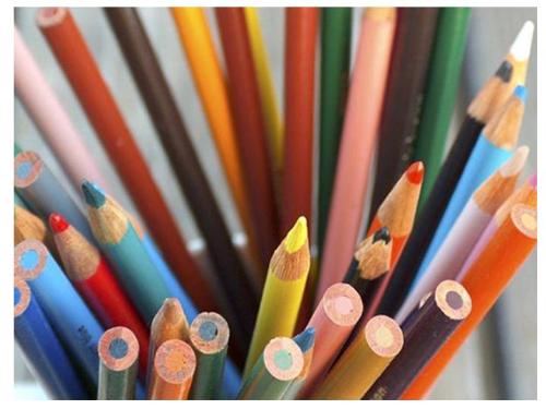 Choice of colour - It is a bunch of coloured pencil arranged in such a way that you will have a choice.......