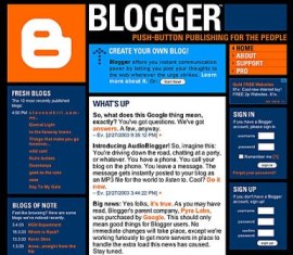 One example of blogging site - Very good blogging site