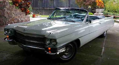 My Land Yacht - This photo is of my 1963 Cadillac Model 62 convertible, a week after it won the trophy for best restoration at the Guadalajara Mexico car show in 2006. The care is in local demand for fiestas and parades of various kinds, and it is always available free of charge for those purposes, although I insist on being the chauffeur personally if the passenger of the car is the beauty-contestant winner of the parade or fiesta.  :D