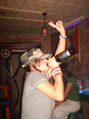 dark beer - party in romania sept.2006