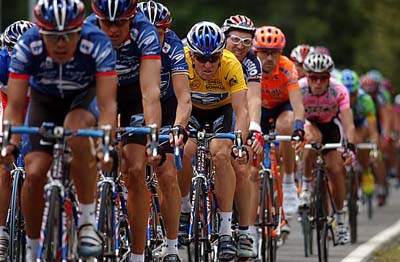 Lance Armstrong - Yellow jersey, Lance Armstrong