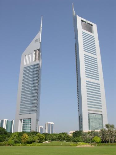 Emirates Hotel Tower - Nearly all of the commercial establishments are run by expatriates with a silent local partner who merely 'rents' the business license for a negotiated annual fee without taking part in any capital investment.