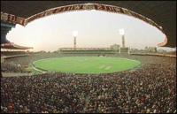 Eden Cricket Ground - Howrah Bridge – which links Howrah with Kolkata - and Vidyasagar Setu Bridge - the longest cable stayed bridge in Asia - are the two major bridges in Kolkata. Some of the important sporting venues in Kolkata are Eden Gardens Stadium, Netaji Indoor Stadium, Royal Calcutta Turf Club, Salt Lake Stadium, and Rabindra Sarobar Stadium. There are many parks and gardens in Kolkata such as Eden Gardens, the Indian Botanical Gardens in South Howrah, Maidan, Nalban Boating Complex, Victoria Memorial Hall Lawn, Shahid Bhagat Singh Park, Nicco Park, and Zoological Gardens.