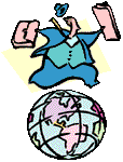 I would like to travel around the world!!! - Like the man above the globe, I would like to reach any and every country!