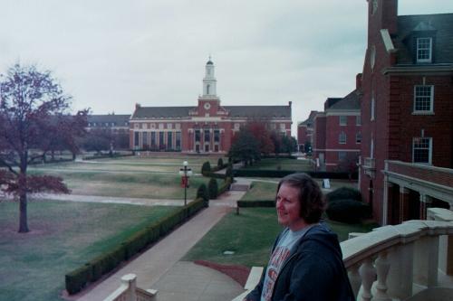 osu - Oklahoma State University and my friend, Barbara, a OSU graduate
