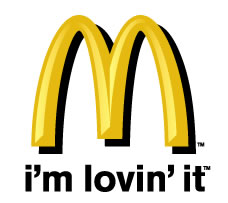 Mc Donalds! - Yep that&#039;s the McDonalds logo
all rights reserved to them!
yep :)