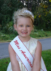 Miss America Rose Queen Emilee Alison (3 yrs.old) - American Rose Club of California web site iof them are www.americanrose.com is the world largest Rose Club and they celebrate many events say Miss Rose Queen, World Rose Queen and give prizes to winner. Miss Emilee Alison a 3 years old baby was Miss Rose Queen last year and this is her photo.