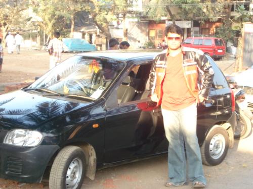 Thats me and my Ferrari - thats me and my ferrari