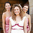 Sally, Rachael and Leah on Kim and Rachael's weddi - This is a picture from the very special day of Kim and Racheal