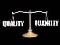 quantity versus quality - they set up a general rule of law to follow and somehow people go along and I wonder if they are earning all that they could be