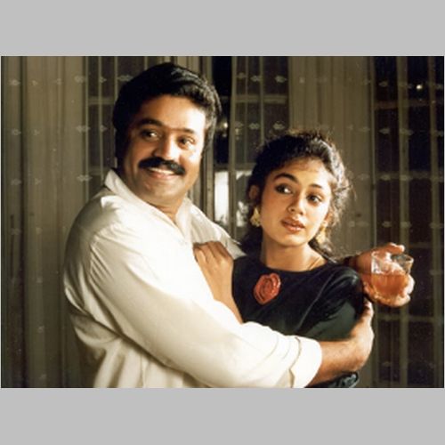 Suresh Gopi -  Suresh Gopi, the action hero of Malayalam cinema, was born on 25 June 1958. He entered the silverscreen as a child artist in the film Odayil Ninnu in 1965.   Film Career Suresh Gopi returned to Malayalam films after sometime in 1986. He acted as a supporting hero or as a villain in many movies. His first few movies were Rajavinte Makan, Manasilloru Manimuthu, Nandi Veendum Varika, Vazhiyorakkazhchakal, P.C. 369 and Irupatham Noottandu. He continued his acting career through movies like New Delhi, Witness, Moonnam Mura, Manu Uncle, Oru CBI Diary Kurippu, Nineteen Twenty One, News, Innale, Douthyam, Akshrathettu, Oru Vadakkan Veeragatha, Nagarangalil Chennu Raparkam, Kouthuka Varthakal, In Harihar Nagar, Aanaval Mothiram, Parallel College, Kuttapathram, Ente Sooryaputhrikku and Daddy.   Suresh Gopi's Rise to Stardom Though he had acted in a number of movies, he was always sidelined by other heroes in the early films. Suresh Gopis major breakthrough came with the action movie Thalasthanam in 1992. Then he acted in many hit movies like Manichithrathazhu and Paithrukam. He received many action films after the success of Thalasthanam. He performed well in the role of a Police Officer in films like Ekalavyan and Commissioner. His portrayal of the police commissioner Bharath Chandran IPS in Commissioner (1994) shot him to superstardom. Suresh Gopi continued doing action films like Mafia, City Police, Rudraksham, Kashmeeram, The City, Chukkan, Thakshasila, Karma, Aksharam, Rajaputhran, Mahatma, Janathipathyam, Gangothri and Bharatheeyam. His films Lelam and Vazhunnor became superhits.  Some of his major films in the next few years were Pathram, F.I.R, Satyameva Jayate, Millenium Stars, Cover Story, Thenkasipattanam, Randam Bhavam, Nariman, Makalkku and Sundrapurushan.   Downfall and Comeback But after a series of flops, he decided to take a break. In 2005, he returned to the silverscreen for portraying a character he had done 11 years ago, 'Bharathchandran IPS', in a film with the same name. The film became a superhit and Suresh Gopi retained his place as a Superstar in the Malayalam film industry. He played as a hero in many hit films like Rashtram, Interpol and Chinthamani Kolacase. His new films are Pathaka directed by K.Madhu, Aswaroodan by Jayaraj.  Awards Suresh Gopi's role in the film Kaliyattom as Kannan Perumalayan won him the National Award for the best actor in 1997. He was nominated for the Kerala State Award in the the Best Actor category for his portrayal of a mentally distressed person in Ullam and as a Doctor in Makalkku, but lost out to Mammootty.  Family  Sures Gopi is married to Radhika and the couple has four children.