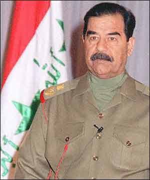 Saddam - This is a picture of Saddam a few years ago