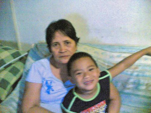 mother and nephew - Lola and grandchild