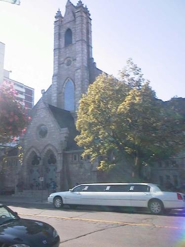 Knox Presbyterian Church Guelph, ON - This is the church I attend, and that's my car parked infront. *grin*