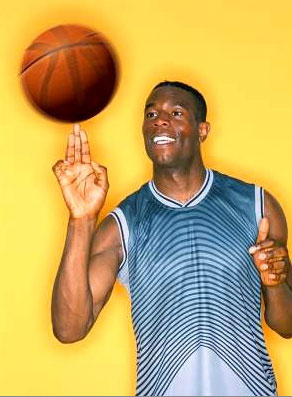 Basket Ball rollin in finger - basket Ball rolling in finger