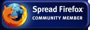 Spread Firefox - Spread Firefox Community Member button