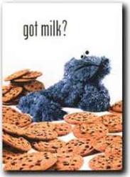 Got Milk? - Poor Cookie Monster.