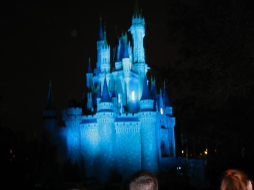 Cinderella Castle at night - Thats cinderella castle at night......in magic kingdom at disneyworld, florida. It changes its hues and colors.....at night!