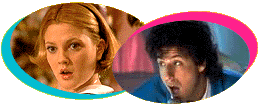 MOVIE: The Wedding Singer - picture of drew barrymore and adam sandler in the movie..i really love this movie...  romantic comedy...  very sweet  ^_^  *oink*