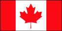 Canadian Flag - The flag of the country where I was born, and still live.