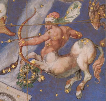 sagittarius - power, strength, stamina, courage