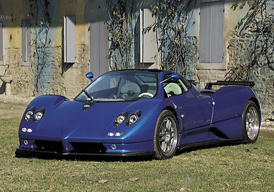Pagani Zonda Roadster F C12S 7.3  - Country of Origin: Italy  Price: $667,321 (global)  Pagani is a boutique automaker that builds radical-looking race cars. This version of its Zonda flagship has 650 hp  This expensive new model has helped the Zonda remain in second place on our list, where it ended up last year