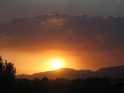 Islamabad - Sun set , ISloo
