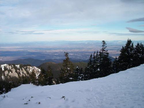 Poiana Brasov - We can see the city from top of the mountain