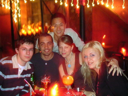 me and some students from my school in toronto)) - just friends..