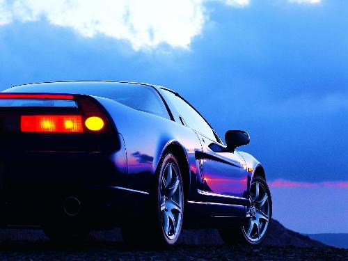 honda nsx back view - Very nice sportcar!