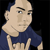 Me! - This photo was used in our exhibit way back 2005. We just used a cartoonie version of ourselves just to be innovative