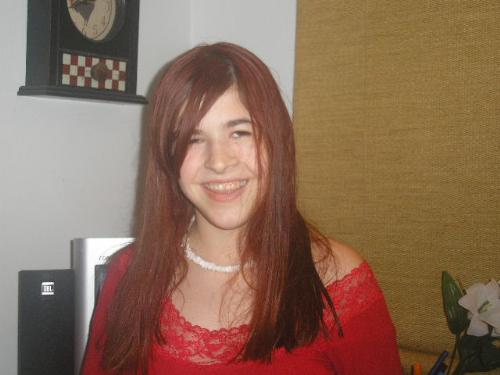 Haircut! - I got a haircut, and this is what it looks like...also I dyed it red