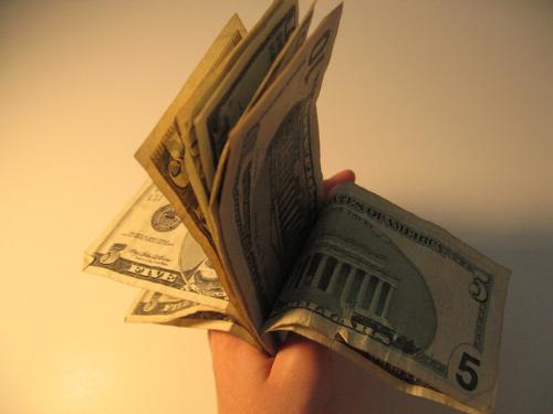 money - money in hand