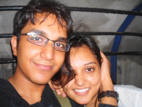 me n my love - just love to see this photo as it makes me remember the days when my love was in India..!