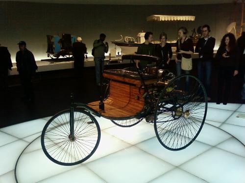 Mercedes Museum - One of the oldest cars