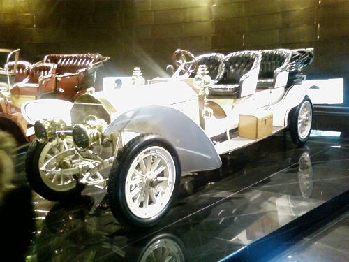 Another beautiful classic car - A car in the Mercedes museum stuttgart