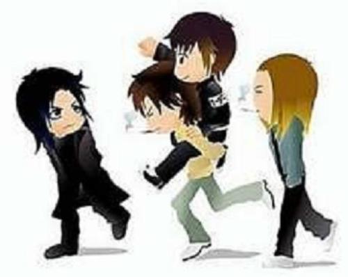 friendship - Im happy with friends.