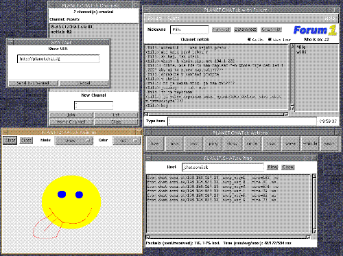 java chat - Chatting window in Java Platform