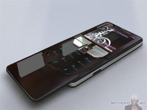 Concept Mobile Phone - A concept design of Sony Ericsson Phone