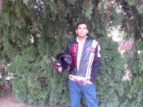 me - this is the pic in my..............biker's dress