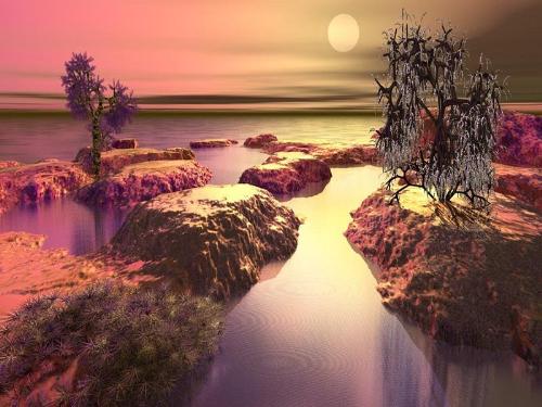 River view - Its a River created in 3D